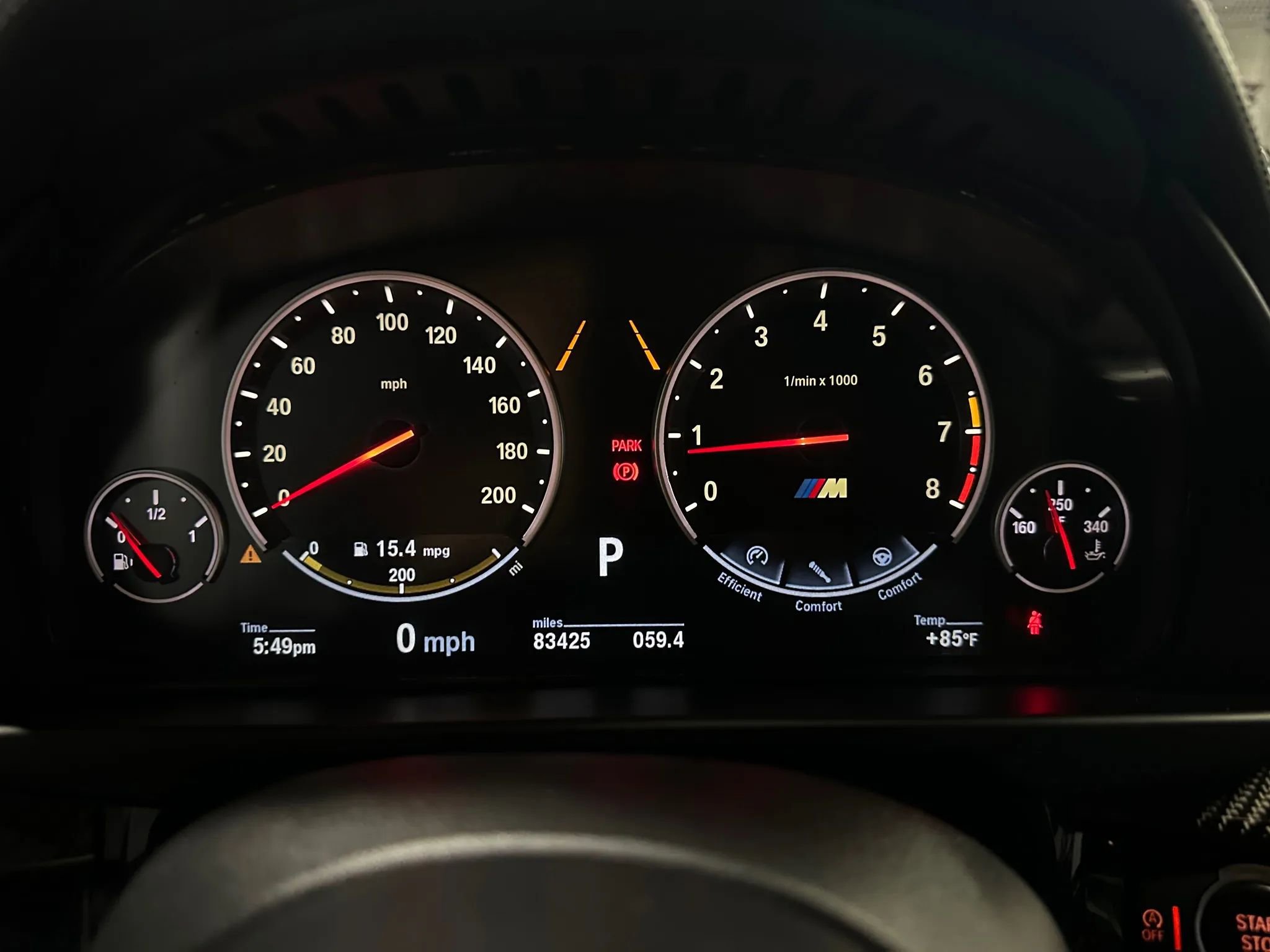 Used 2015 BMW X6 M Sport Utility 4D image 30