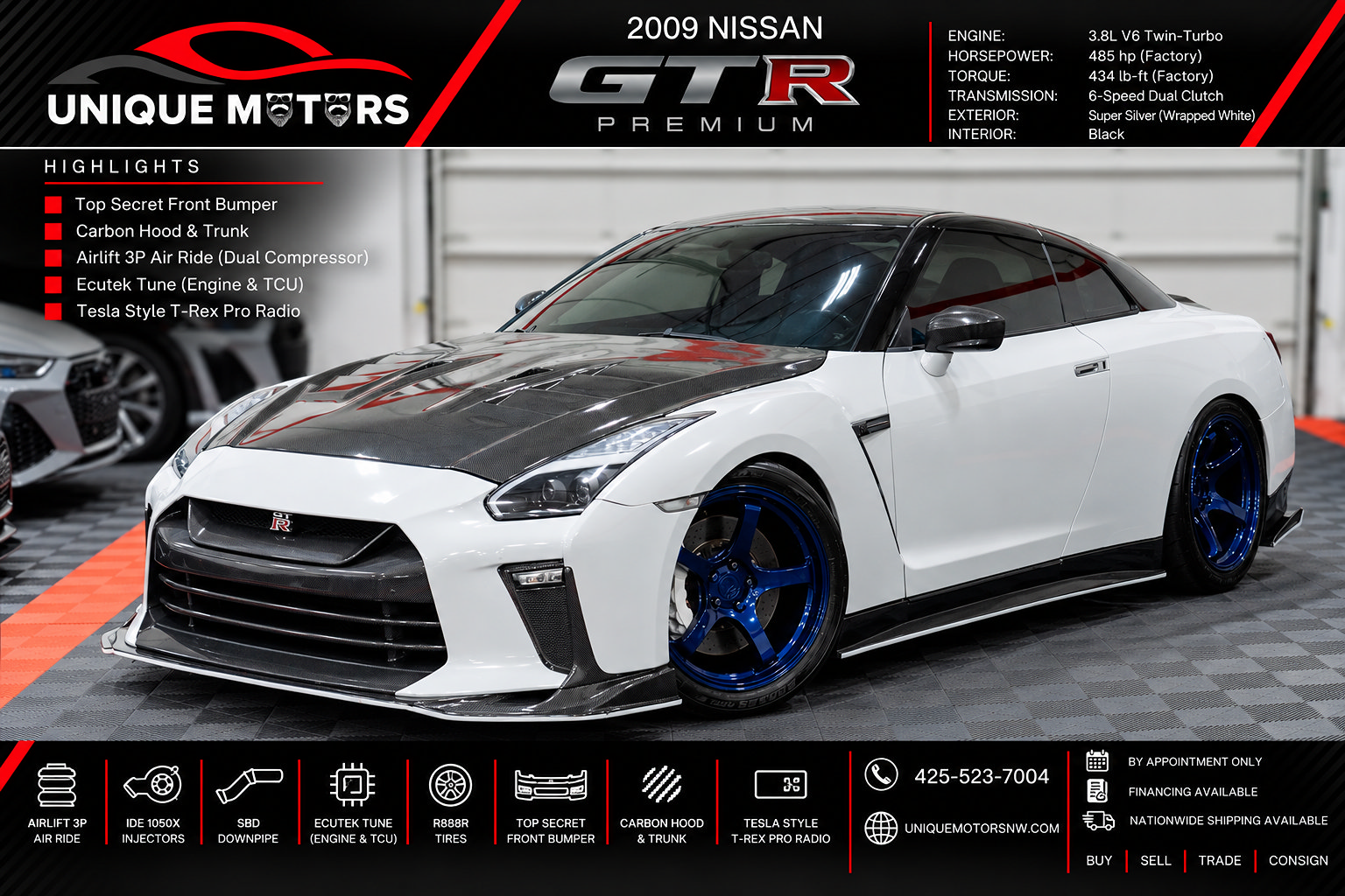 Used 2009 Nissan GT-R Premium