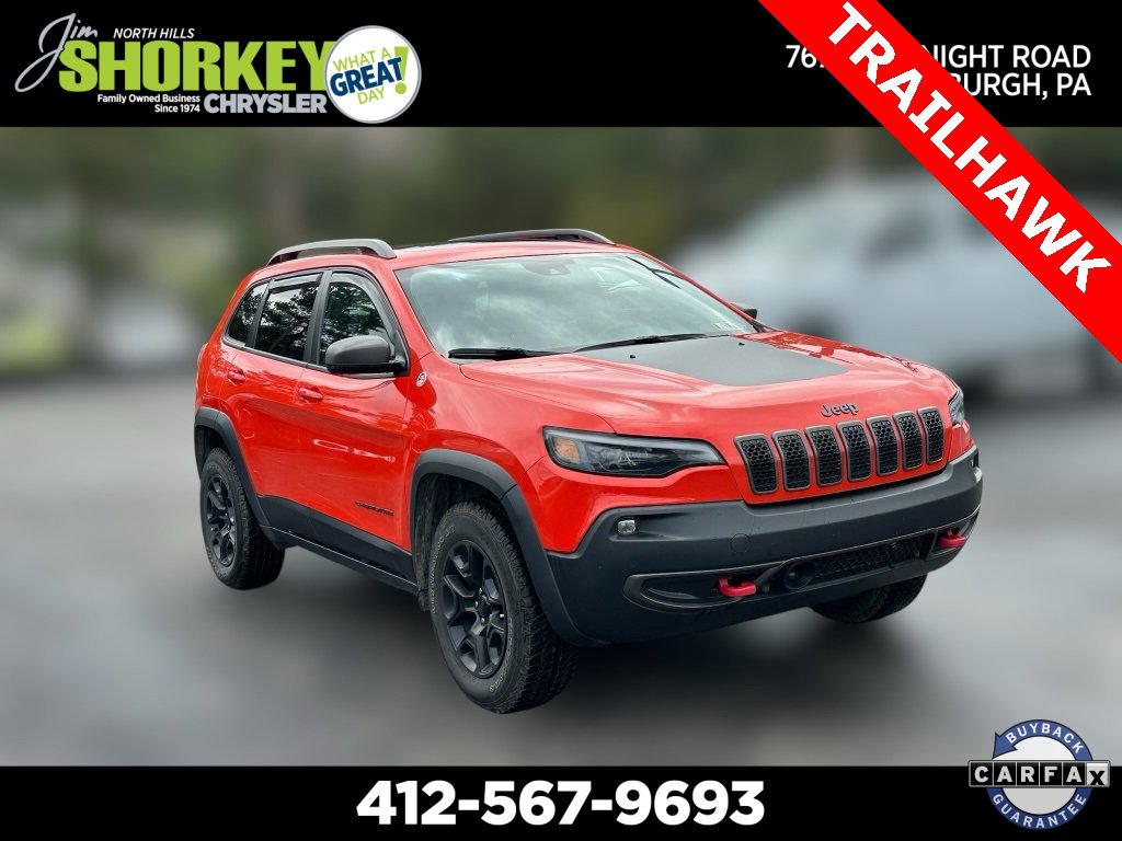 Certified 2021 Jeep Cherokee Trailhawk w/ Sun, Sound & Nav Group