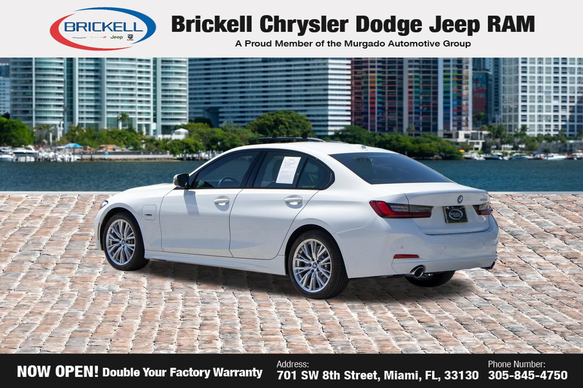 Used 2023 BMW 330e w/ Driving Assistance Package RWD image 7