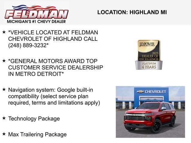 New 2026 Chevrolet Tahoe Premier image 3
