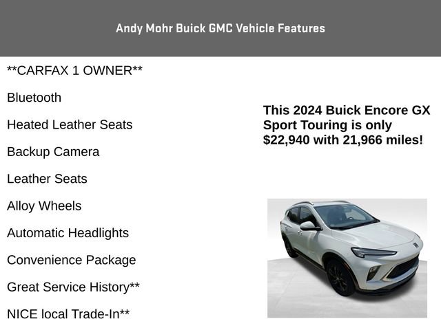 Used 2024 Buick Encore GX Sport Touring FWD image 4