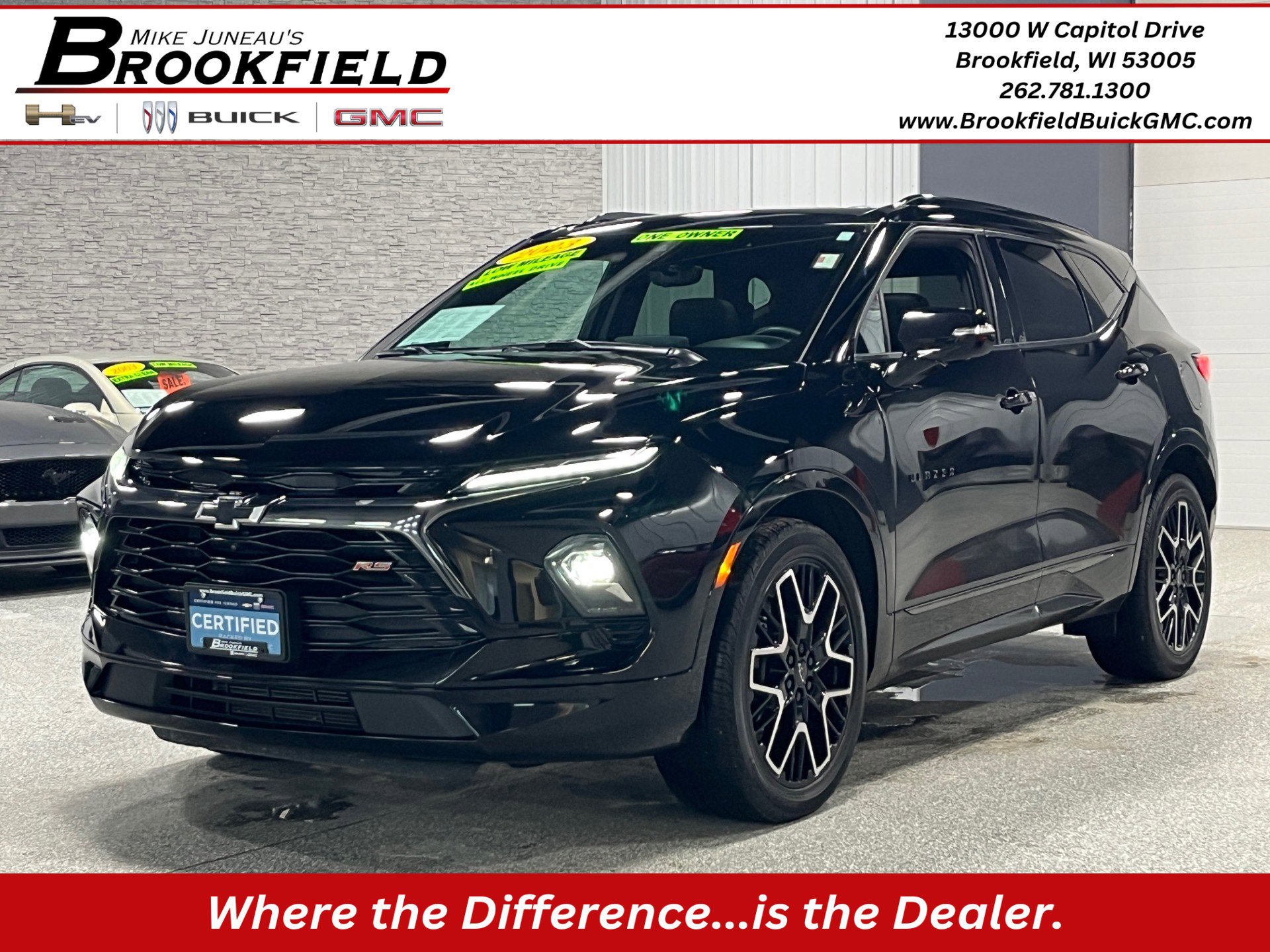 Certified 2023 Chevrolet Blazer RS w/ Driver Confidence II Package AWD/4WD image 1