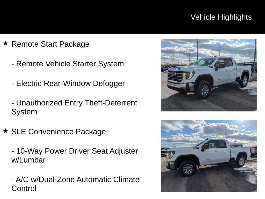 Used 2024 GMC Sierra 2500 SLE w/ SLE Value Package; image 14