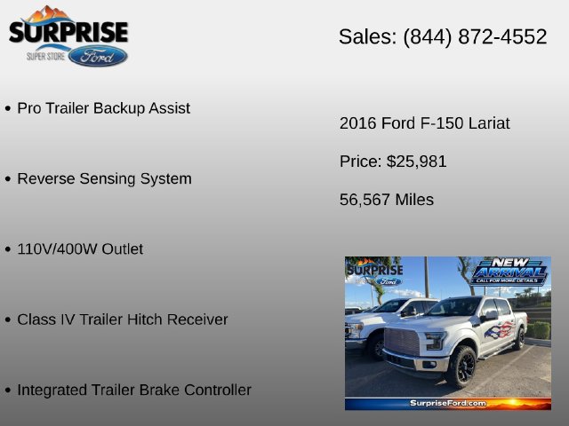Used 2016 Ford F150 XLT RWD image 16