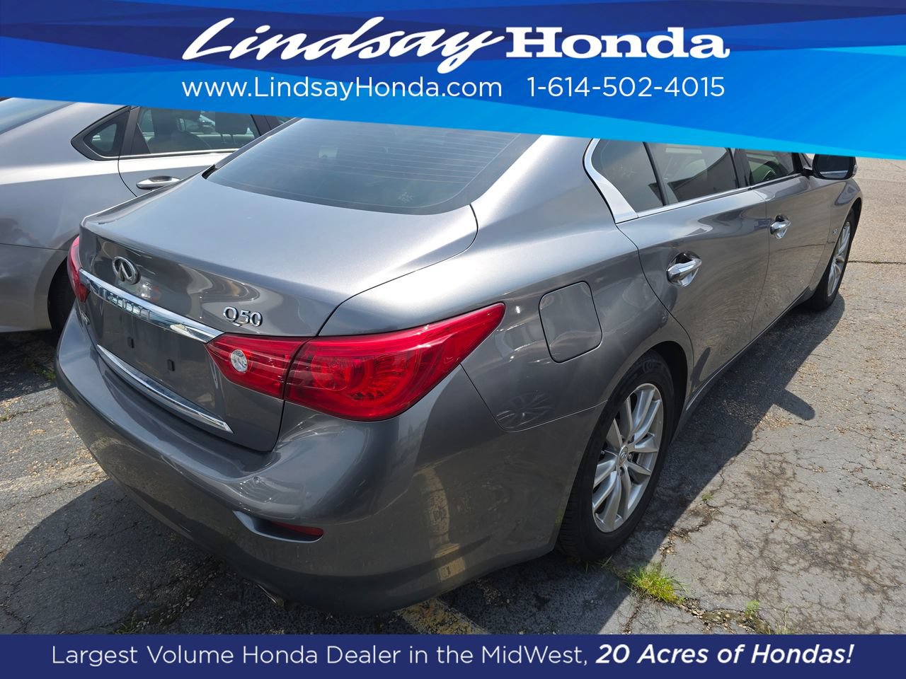 Used 2014 INFINITI Q50 Premium w/ Spare Tire Package AWD/4WD image 3