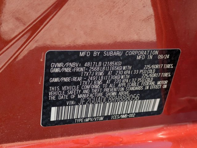 Used 2024 Subaru Crosstrek 2.0i Premium image 29