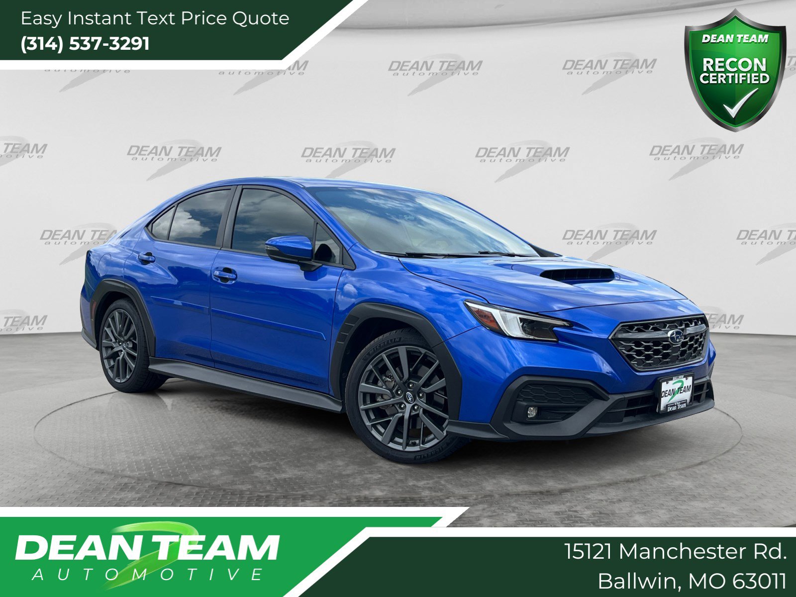 Used 2022 Subaru WRX GT AWD/4WD image 1