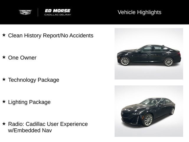 Certified 2021 Cadillac CT5 Premium Luxury w/ Parking Package image 17