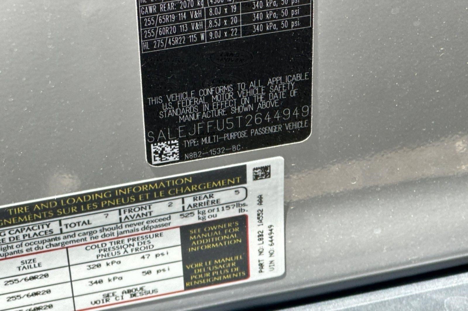 New 2026 Land Rover Defender 130 S AWD/4WD image 23
