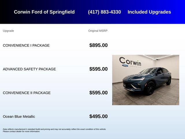 Used 2025 Buick Envista Sport Touring w/ Convenience I Package FWD image 5