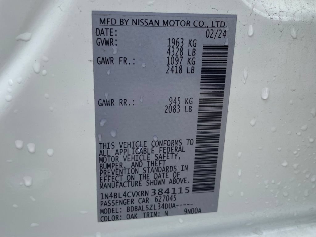 Used 2024 Nissan Altima 2.5 SR FWD image 29