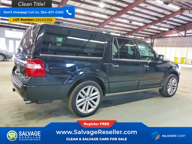 Used 2017 Ford Expedition EL Platinum AWD/4WD image 4