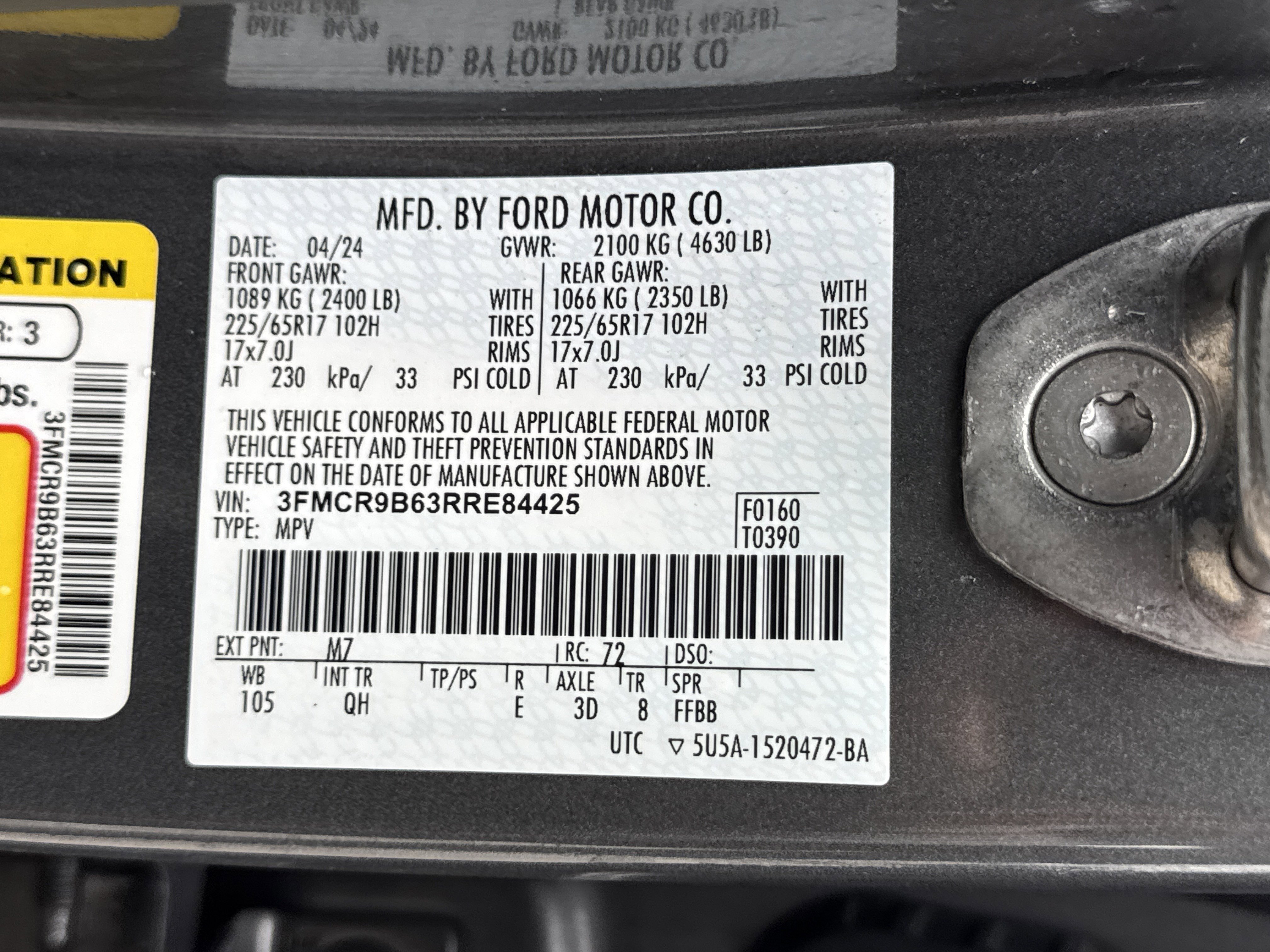 Used 2024 Ford Bronco Sport Big Bend image 41