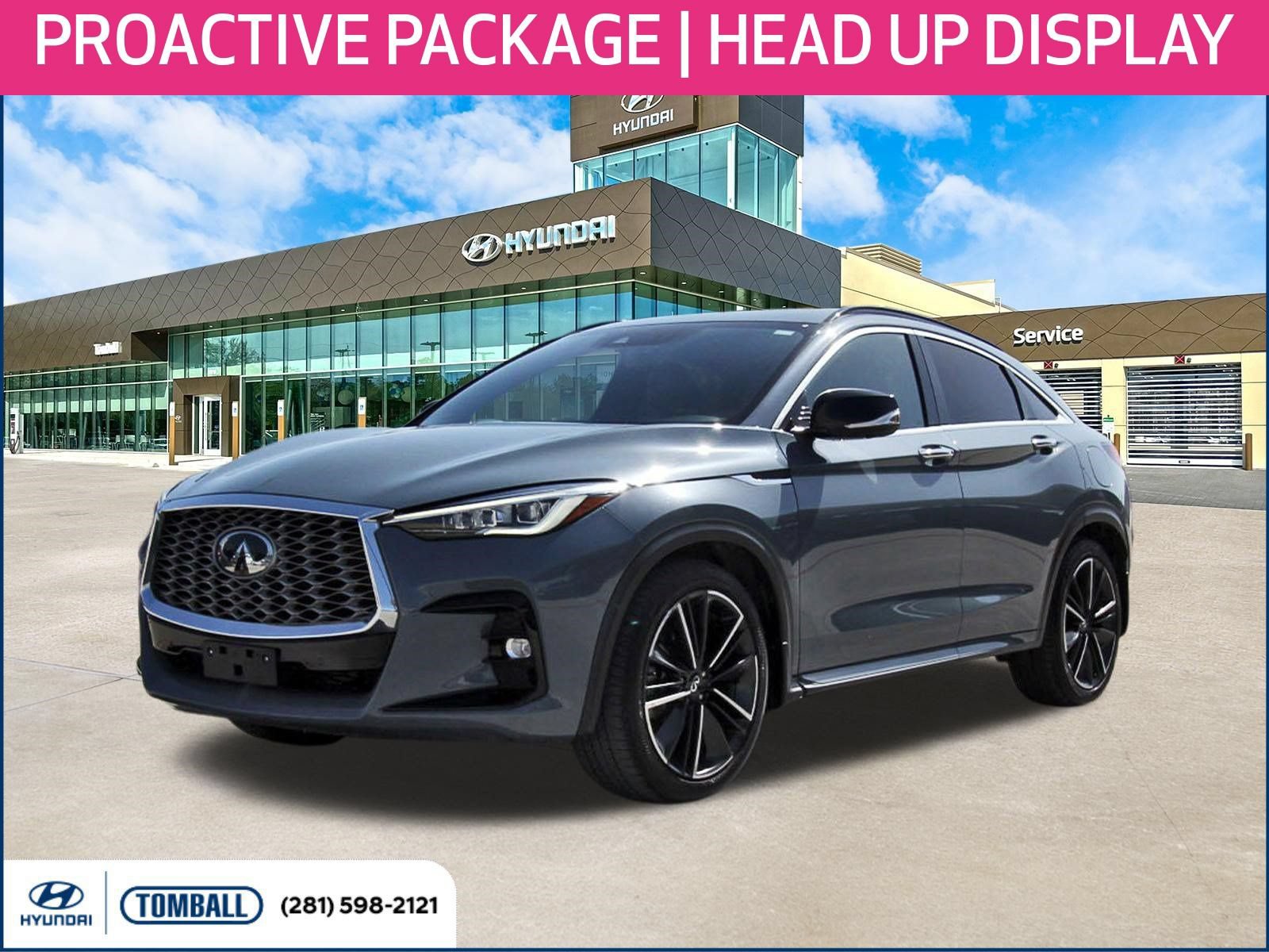 Used 2022 INFINITI QX55 Essential w/ Proactive Package AWD/4WD image 1