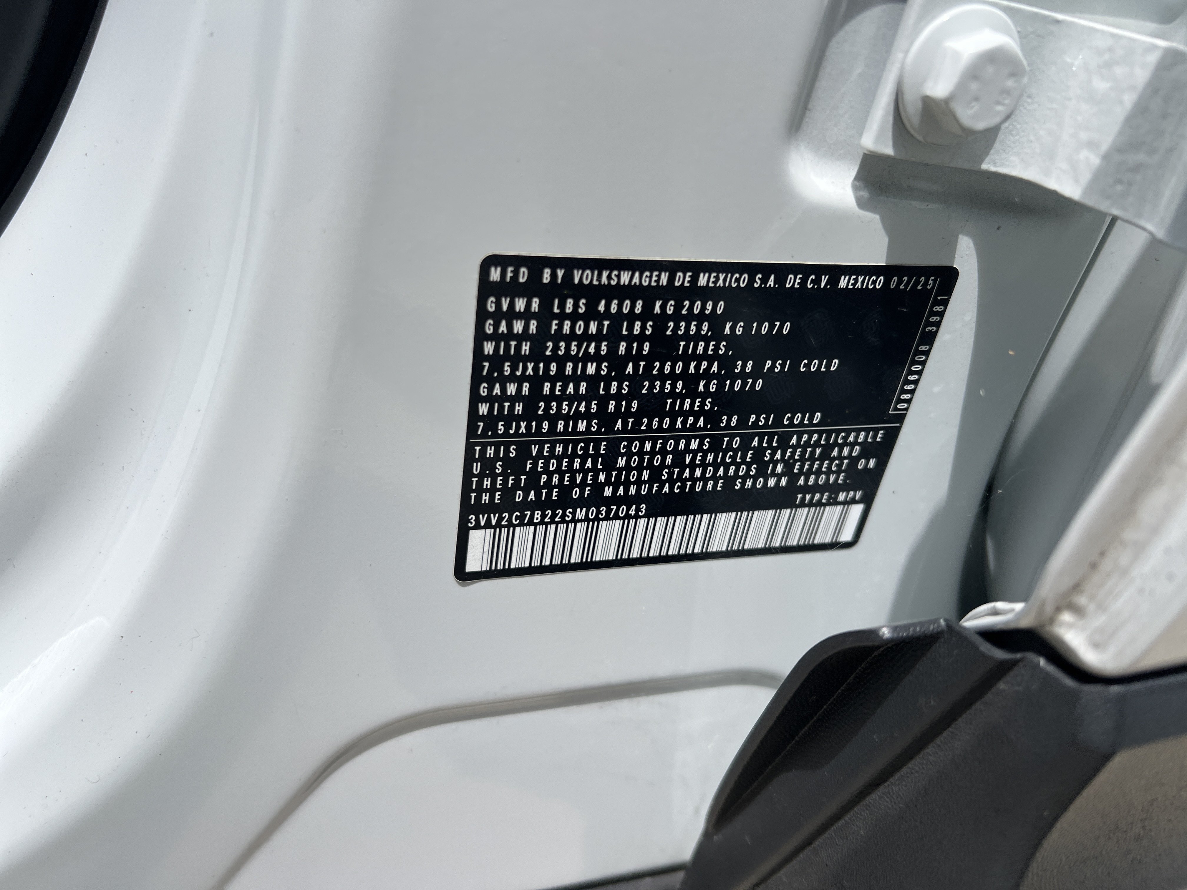 Certified 2025 Volkswagen Taos SE AWD/4WD image 31