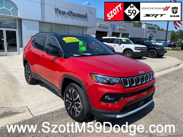 Used 2023 Jeep Compass Limited AWD/4WD image 1