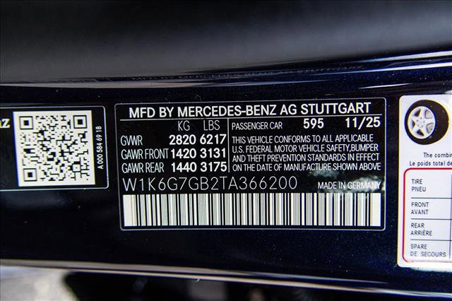 New 2026 Mercedes-Benz S 580 4MATIC Sedan image 26
