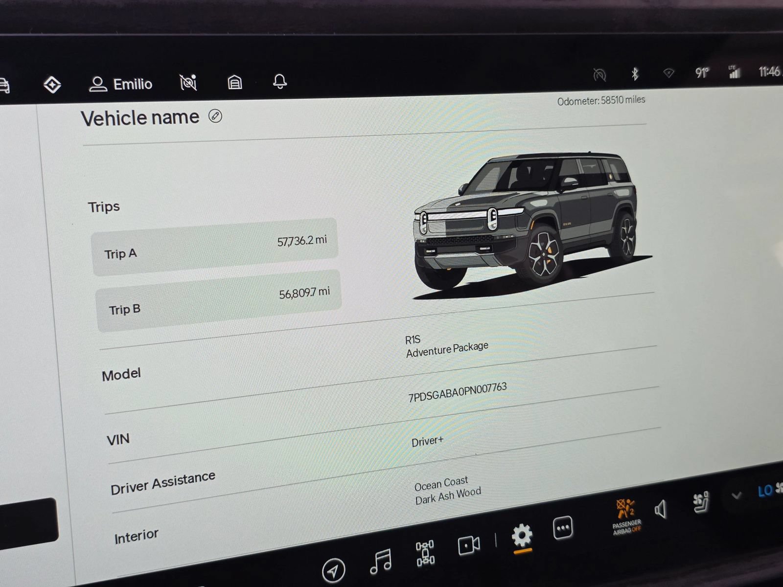 Used 2023 Rivian R1S Adventure Quad AWD/4WD image 22