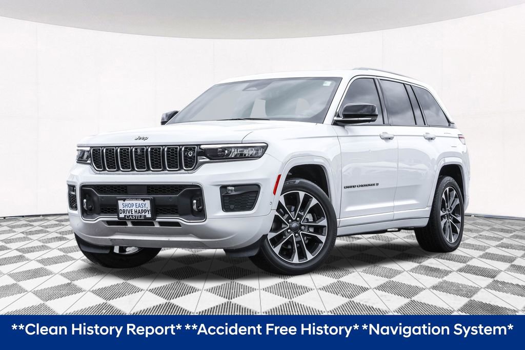 Used 2023 Jeep Grand Cherokee Overland w/ Adv Protech Group III AWD/4WD image 2