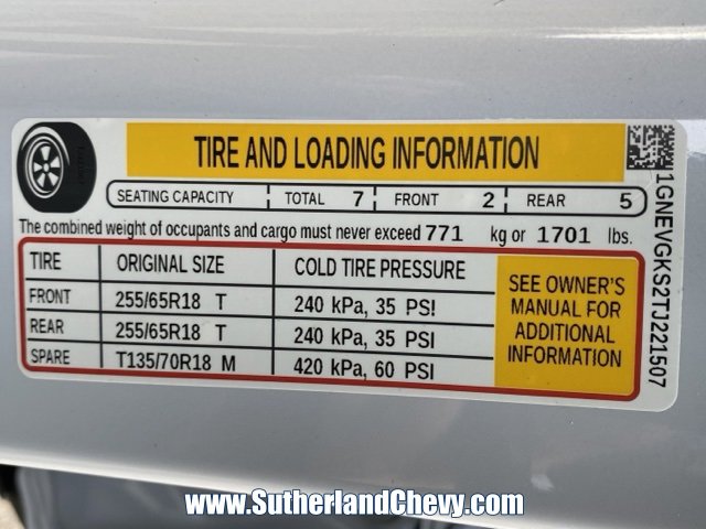 New 2026 Chevrolet Traverse LT image 47