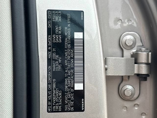 Certified 2023 Volvo XC90 B6 Plus AWD/4WD image 34