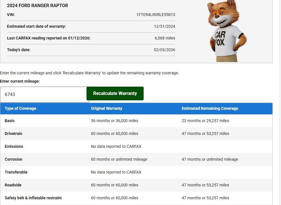 Used 2024 Ford Ranger Raptor image 57