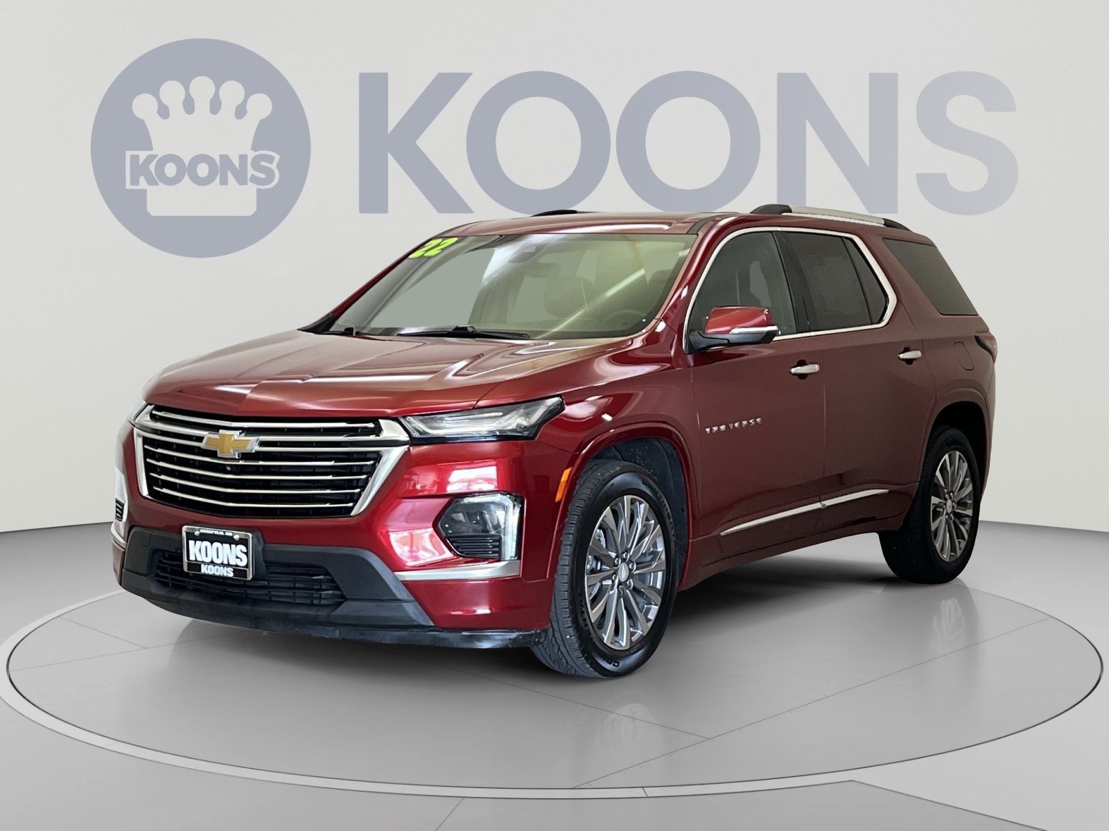Used 2022 Chevrolet Traverse Premier w/ LPO, Cargo Package AWD/4WD image 1