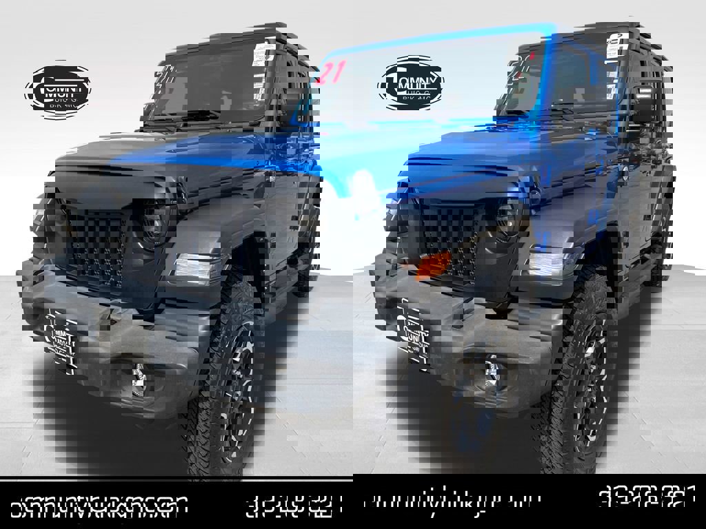 Used 2021 Jeep Wrangler Unlimited Sport AWD/4WD image 1