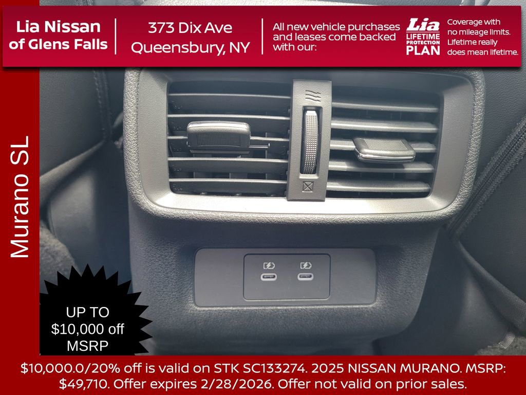 New 2025 Nissan Murano SL w/ Cargo Package image 33