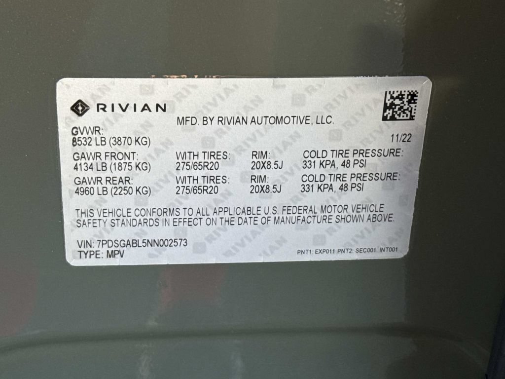 Used 2022 Rivian R1S Launch Edition AWD/4WD image 26