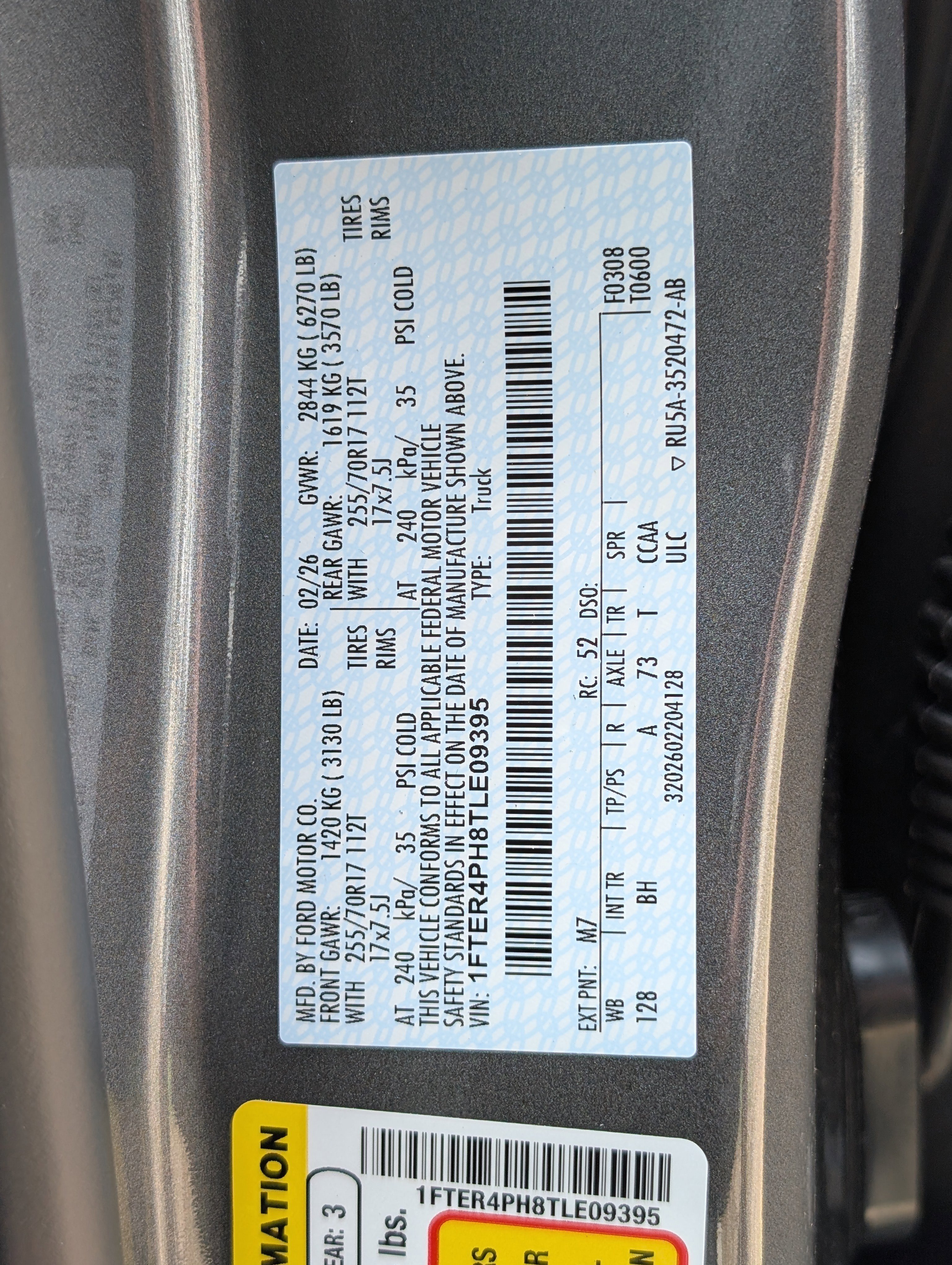 New 2026 Ford Ranger XL w/ Trailer Tow Package AWD/4WD image 27