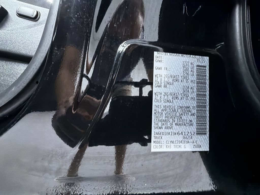 Used 2025 Nissan Frontier SV w/ SV Convenience Package AWD/4WD image 15