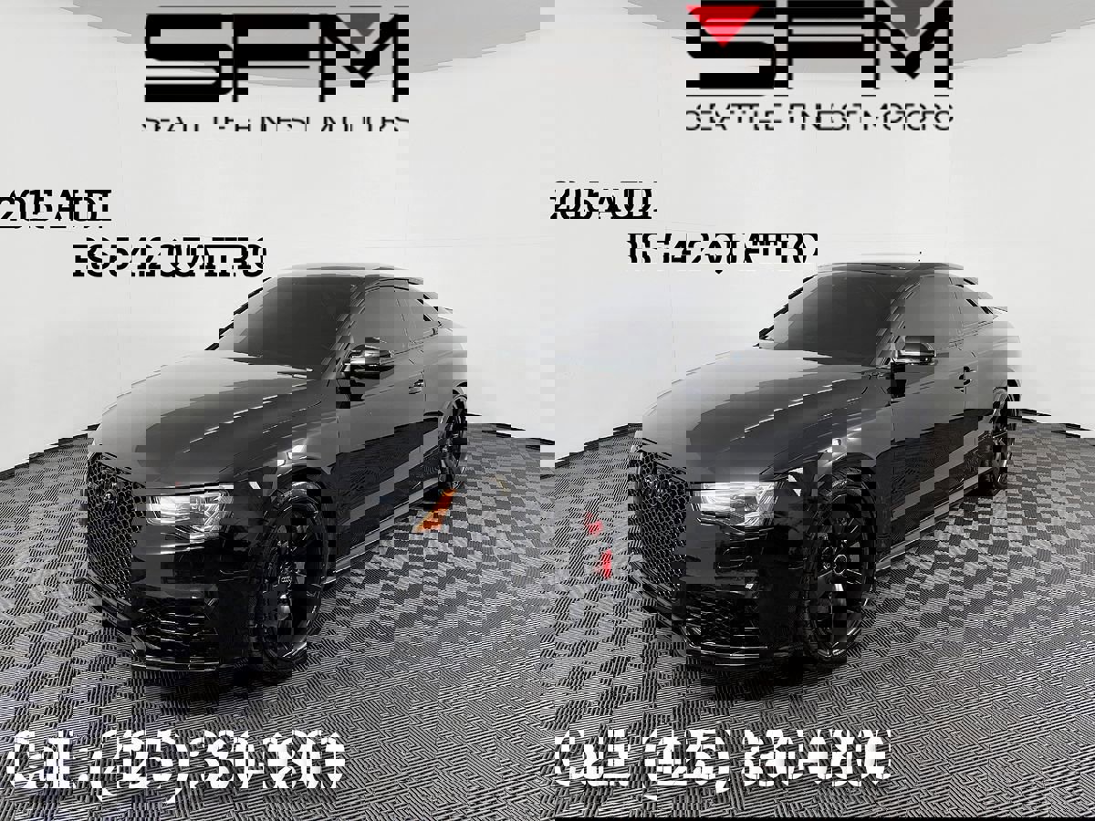 Used 2015 Audi RS 5 Coupe w/ Black Optic Plus Package AWD/4WD image 1