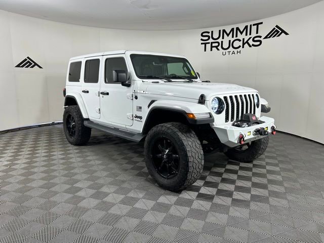Used 2021 Jeep Wrangler Unlimited Sahara AWD/4WD image 1