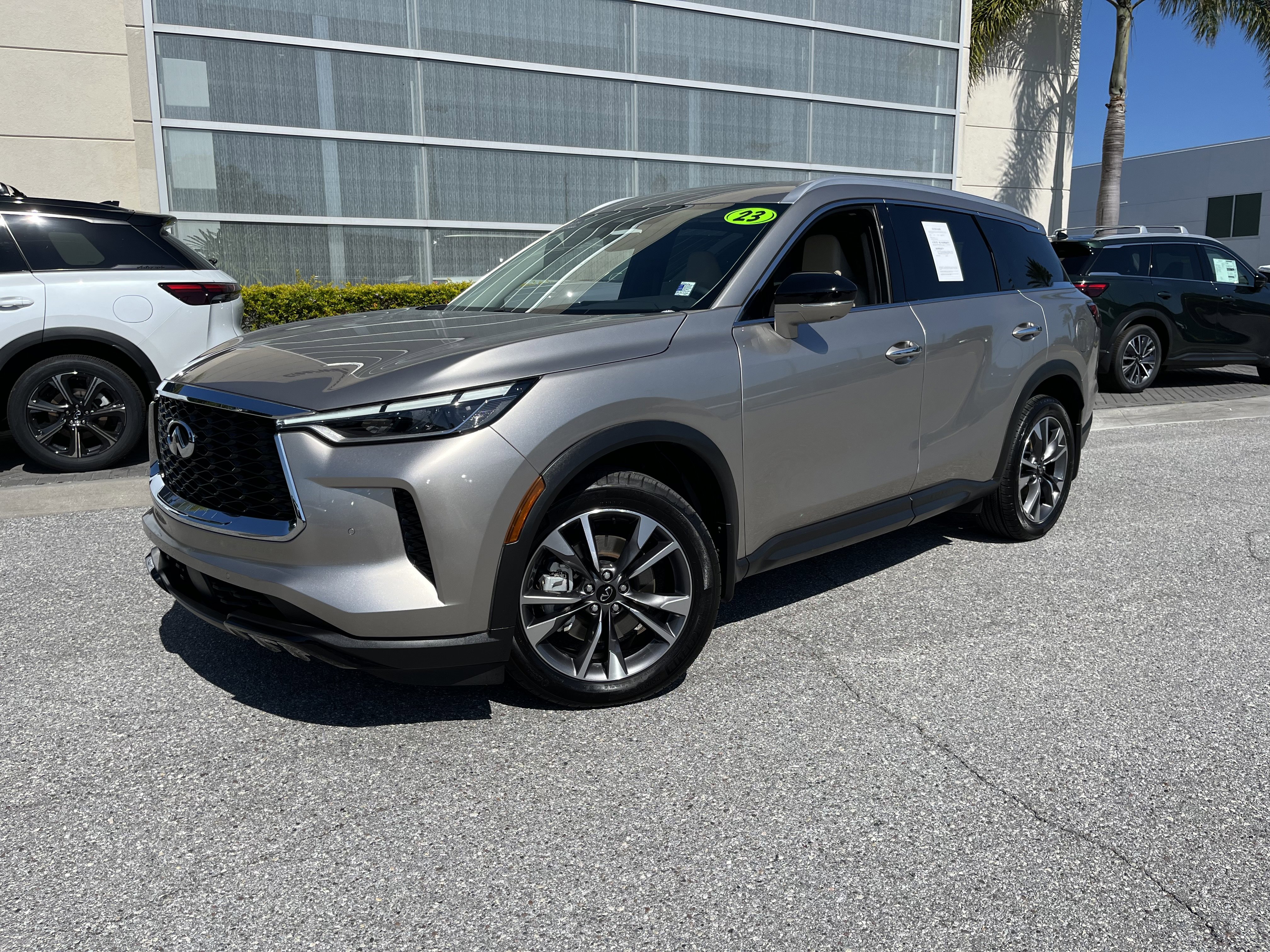 Certified 2023 INFINITI QX60 Luxe w/ Cargo Package AWD/4WD video 1