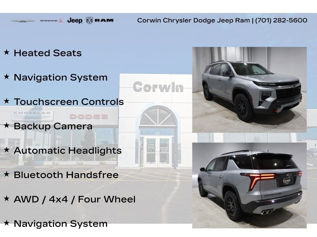 Used 2025 Chevrolet Traverse Z71 image 8