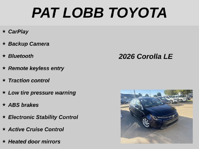 Used 2026 Toyota Corolla LE FWD image 11