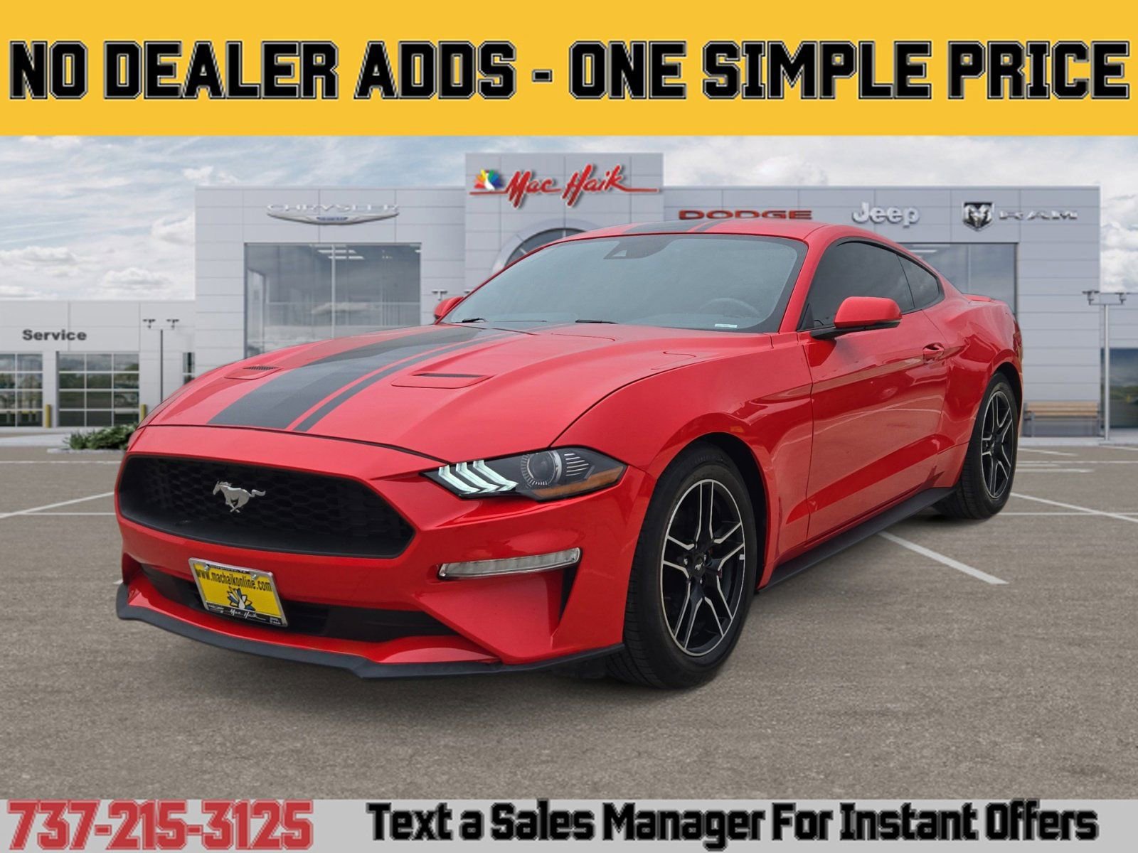 Used 2022 Ford Mustang Premium w/ Equipment Group 201A RWD image 1