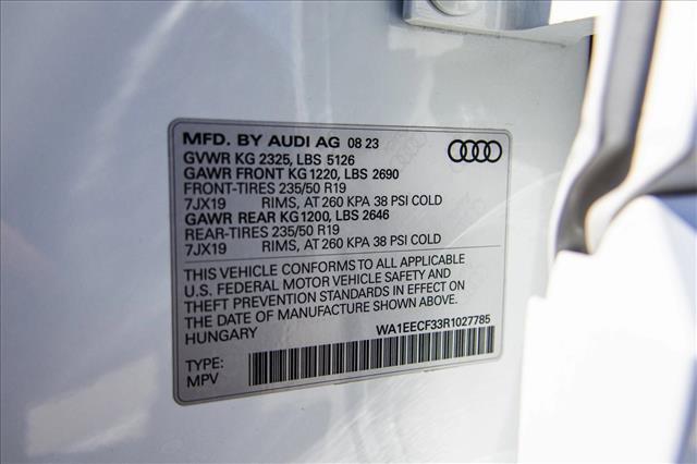 Certified 2024 Audi Q3 2.0T Premium Plus AWD/4WD image 27