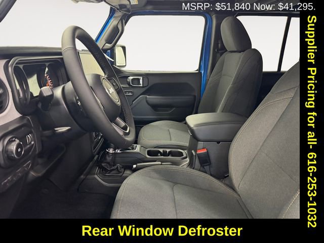 New 2025 Jeep Wrangler Sport S image 6