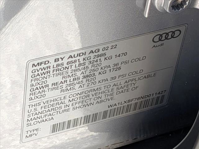 Used 2022 Audi Q7 Premium Plus image 27