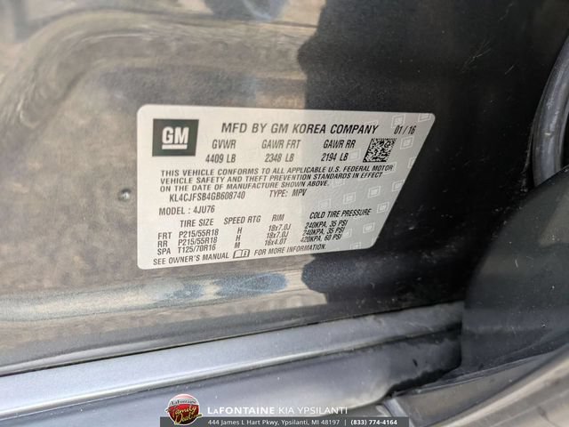 Used 2016 Buick Encore Convenience AWD/4WD image 33