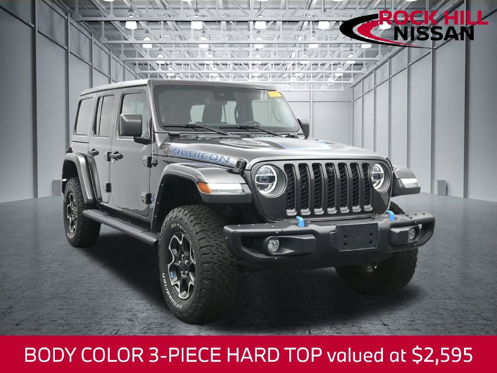 Used 2021 Jeep Wrangler Unlimited Rubicon 4xe w/ Steel Bumper Group