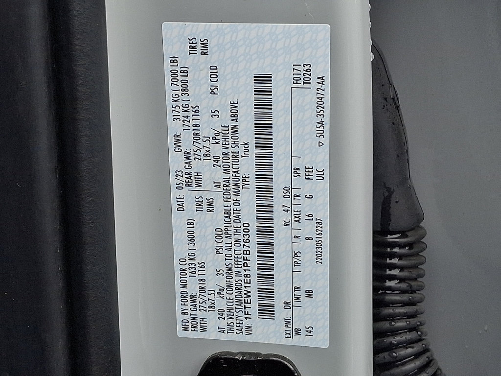 Used 2023 Ford F150 Tremor w/ Equipment Group 402A High AWD/4WD image 27