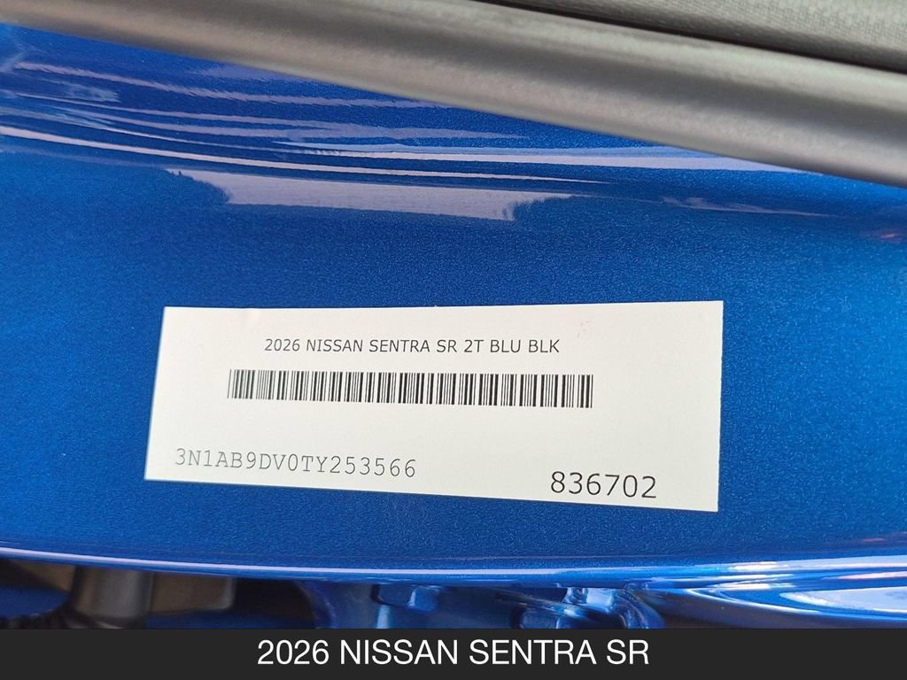 Certified 2026 Nissan Sentra SR w/ Floor Mat Package FWD image 24