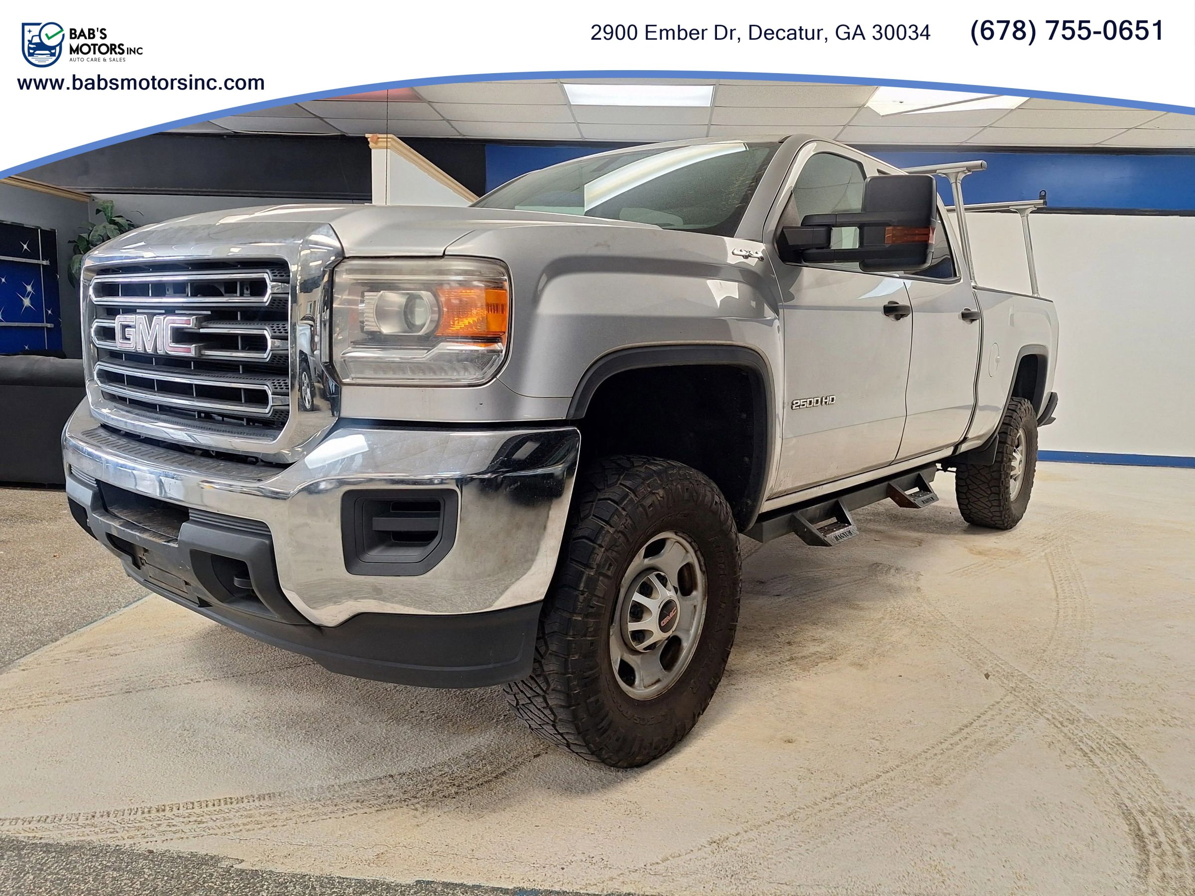 Used 2016 GMC Sierra 2500 4x4 Crew Cab w/ Sierra Convenience Package image 2