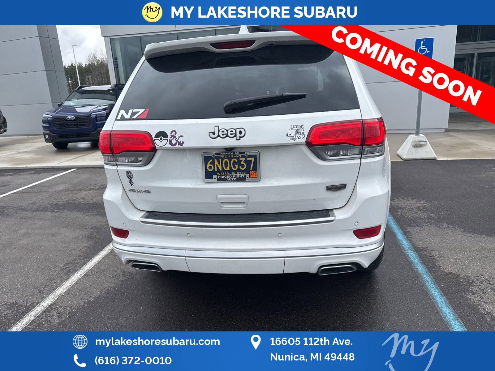 Used 2015 Jeep Grand Cherokee Summit w/ Platinum Series Group AWD/4WD image 15