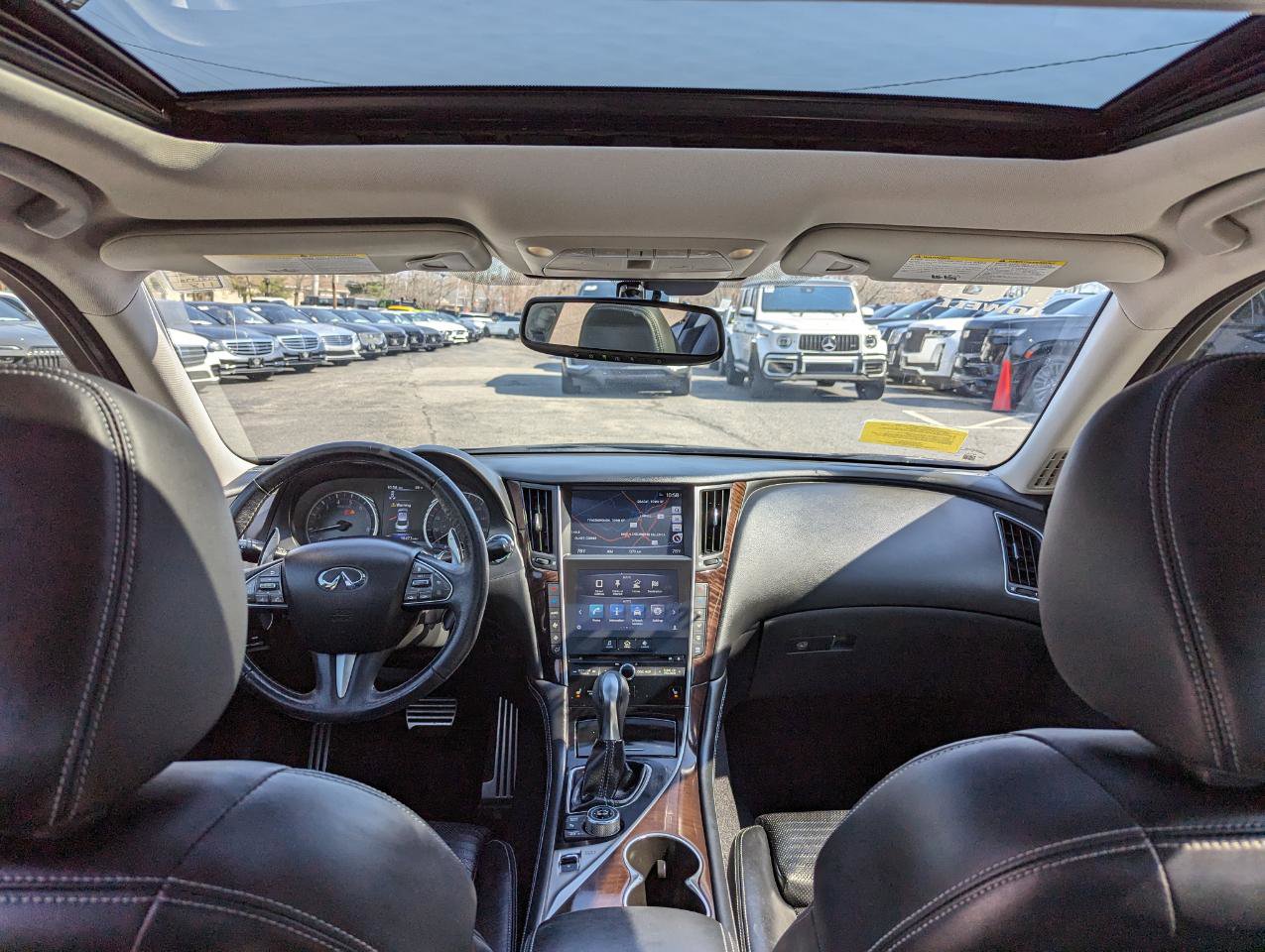 Used 2016 INFINITI Q50 Red Sport 400 image 38