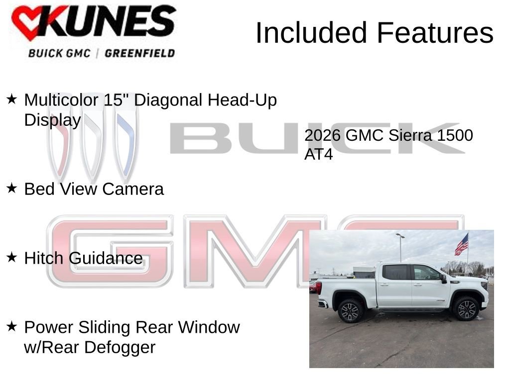 New 2026 GMC Sierra 1500 AT4 w/ AT4 Premium Package image 4